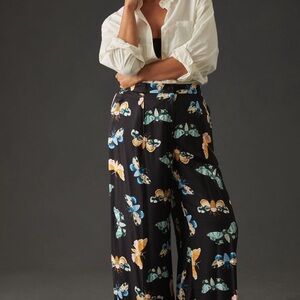 Maeve  + Sarah Gordon Printed Wide Leg pants.